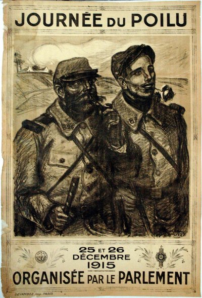 Doughboyens dag af Théophile Alexandre Pierre Steinlen