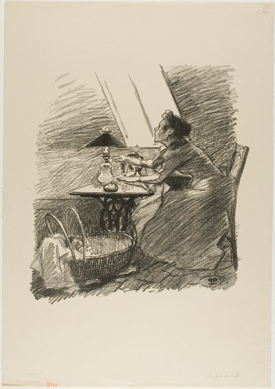Sommerens glæder af Théophile Alexandre Pierre Steinlen