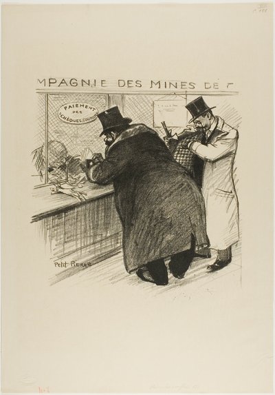 Det opportunistiske flertal af Théophile Alexandre Pierre Steinlen