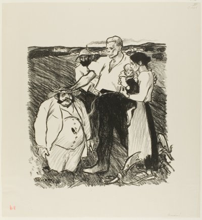 I morgen! af Théophile Alexandre Pierre Steinlen