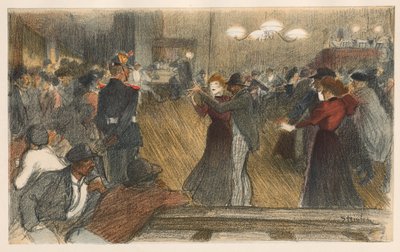 Bold barrieren af Théophile Alexandre Steinlen