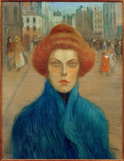 Tilbage til skolen om aftenen af Théophile Alexandre Steinlen