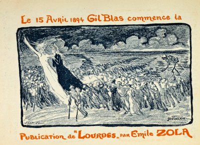 Den 15. april af Théophile Alexandre Steinlen