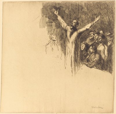 Profet af Théophile Alexandre Steinlen