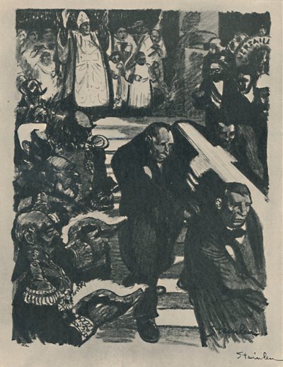 Rochefort dør, 1898, 1919 af Théophile Alexandre Steinlen