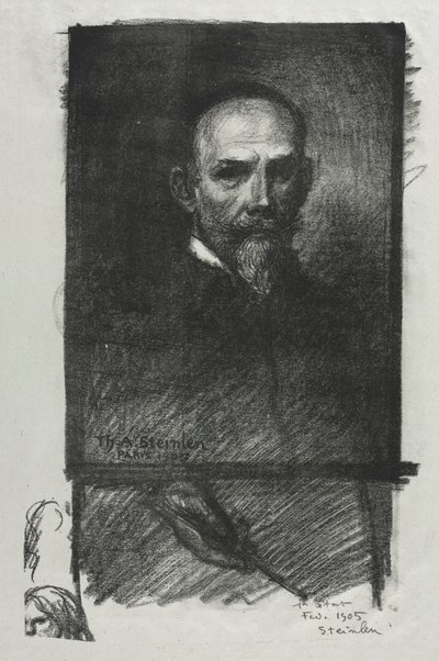 Selvportræt af Théophile Alexandre Steinlen