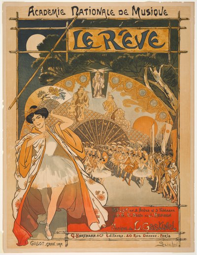 Drømmen af Théophile Alexandre Steinlen