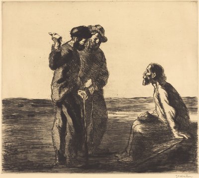 Tre ledsagere af Théophile Alexandre Steinlen