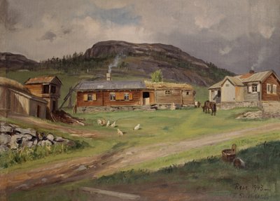 Resegården, Hemsedal af Thoralv Sundt Ohlsen