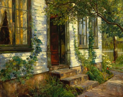 Sol på den gamle husmur, Fredriksvern af Thorolf Holmboe