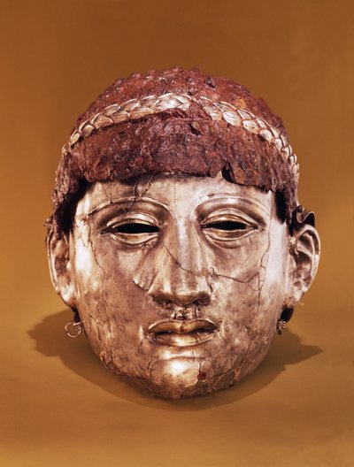 Hjelm i to dele (jern) af Thracian