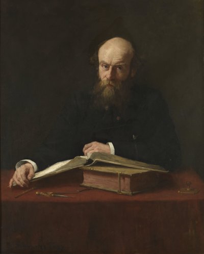 Portræt af Dr. P.J.H. Cuypers (1827-1921) af Thérèse Schwartze