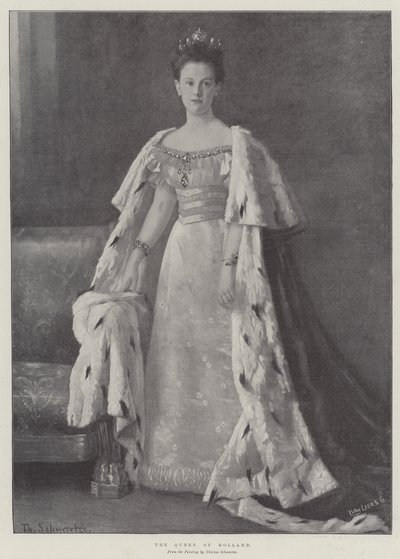 Dronningen af Holland af Thérèse Schwartze