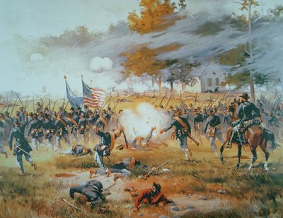 Slaget ved Antietam af Thure de Thulstrup