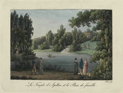 Apollon- og kaskadetemplet i Pavlovsk-parken, 1810