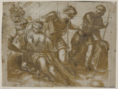 Minerva, Mars og Venus efter Jacopo Tintorettos maleri i Sala dell