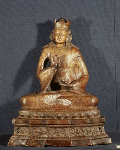 Padmasambhava (brons) af Tibetan School