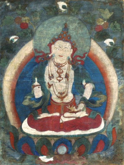 Vajrasattva, begyndelsen af det 19. århundrede af Tibetan culture
