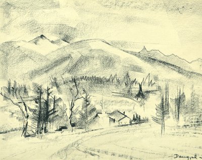 Mountain Cottage af Tibor Dengyel