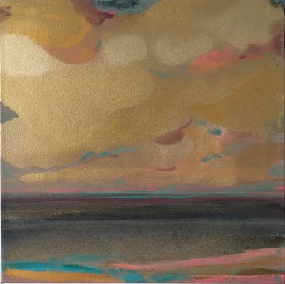Guldsky Sea Swell af Tiffany Lynch