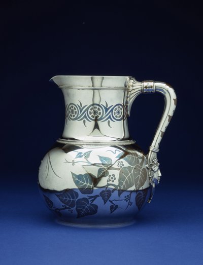 En blandet metal kande af Tiffany & Co, New York, ca. 1877 af Tiffany and Company