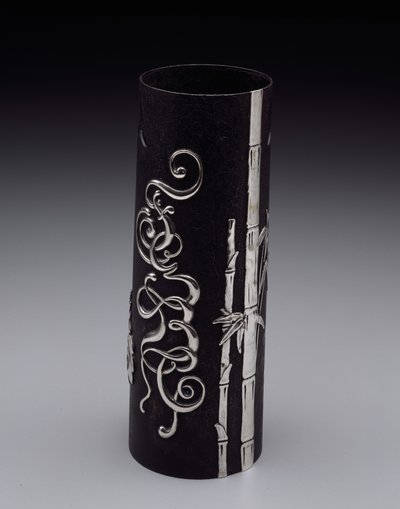 Vase, ca. 1877-85 (jern og sølv) af Tiffany and Company