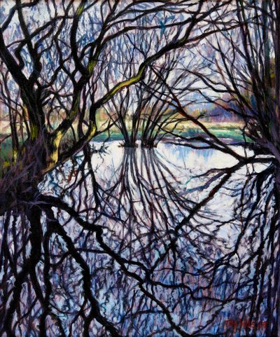 Pond Reflections, 2009 af Tilly Willis