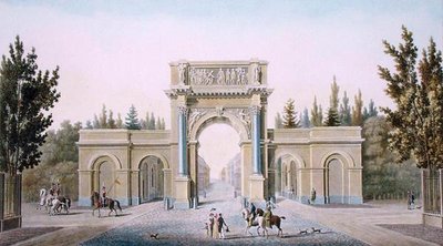Porte de Guillaume, Bruxelles, fra 