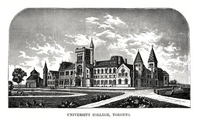 University College, Toronto, Canada, 1800-tallet af Tilton Waters