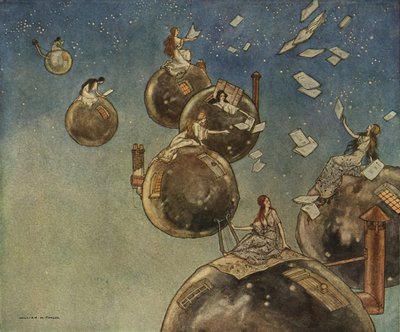 Skibet der sejlede til Mars af Timlin