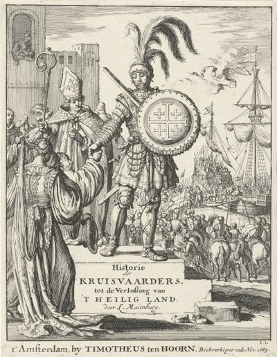 Ridder med Jerusalems våbenskjold Fra: Korsfarernes historie, indtil Redemption of