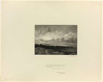 Hampstead Heath, fra Old English Masters af Timothy Cole