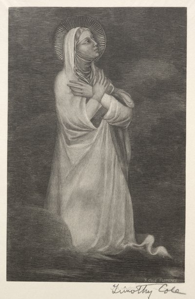 Gamle italienske mestre: Jomfrufigur, 1888-1892. af Timothy Cole