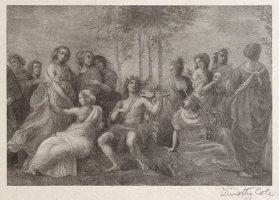 Gamle italienske mestre: Parnassus, 1888-1892. af Timothy Cole