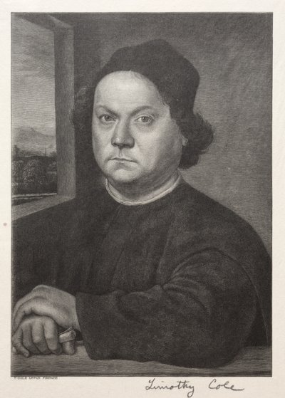 Gamle italienske mestre: Portræt af Andrea Verrocchio, 1888-1892. af Timothy Cole