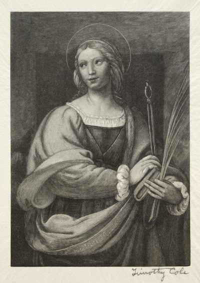 Gamle italienske mestre: St. Apollonia, 1888-1892. af Timothy Cole