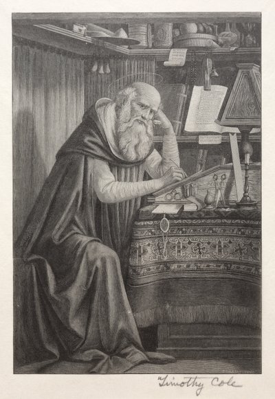 Gamle italienske mestre: Sankt Jerome, 1888-1892. af Timothy Cole