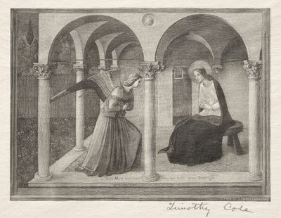 Gamle italienske mestre: Bebudelsen, 1888-1892. af Timothy Cole