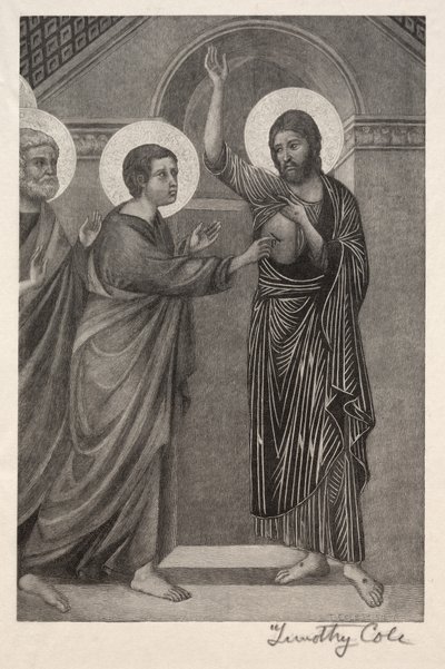 Gamle italienske mestre: St. Thomass vantro, 1888-1892. af Timothy Cole