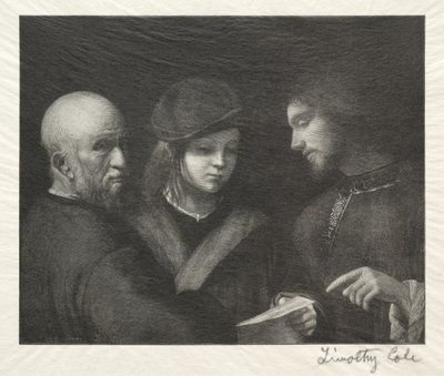 Gamle italienske mestre: De tre aldre, 1888-1892. af Timothy Cole
