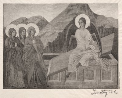 Gamle italienske mestre: De tre Mariaer ved graven, 1888-1892. af Timothy Cole