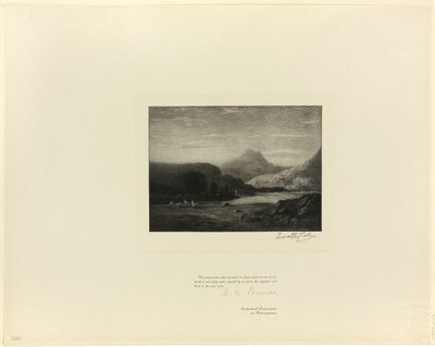 On the River Wye, fra Old English Masters af Timothy Cole