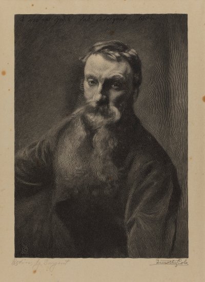 Portræt af Rodin af Timothy Cole