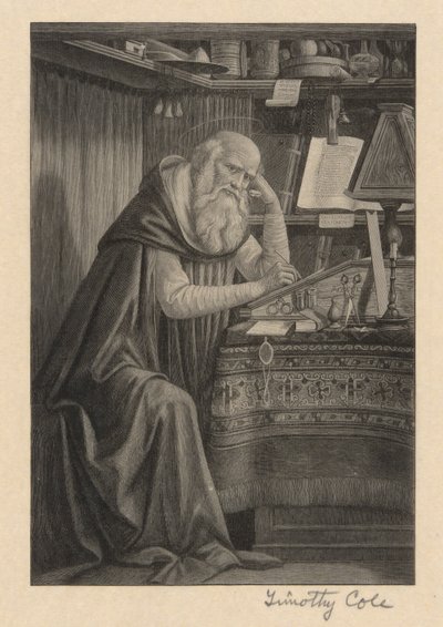 Sankt Jerome af Timothy Cole