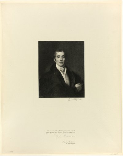 Hertugen af Wellington, fra Old English Masters af Timothy Cole
