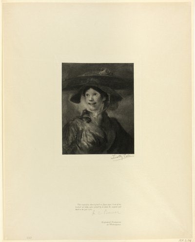 The Shrimp Girl, fra Old English Masters af Timothy Cole