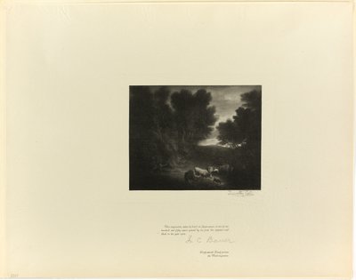 The Watering Place, fra Old English Masters af Timothy Cole