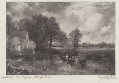 Høvinderen af Timothy Cole after John Constable