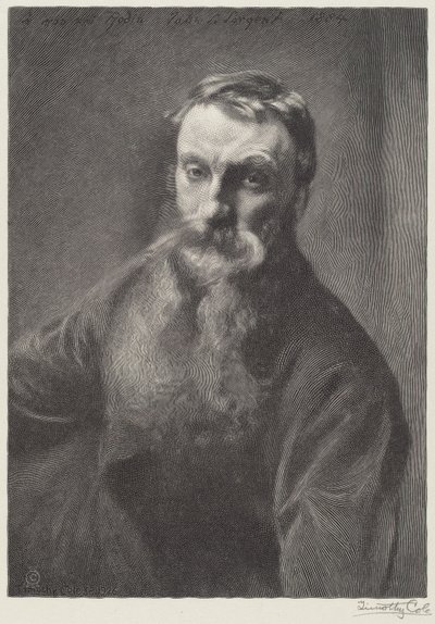 Rodin af Timothy Cole after John Singer Sargent