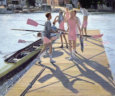 Blades and Shadows, Henley, 1995 af Timothy Easton